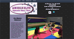 Desktop Screenshot of aimhighelite.com